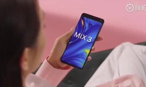 xiaomi khoe camera truot tren mi mix 3