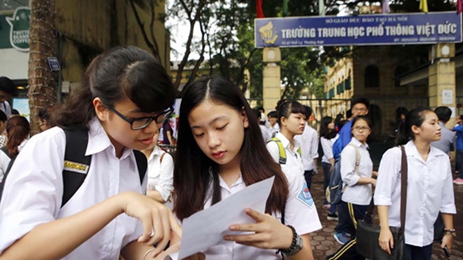 ha noi chinh thuc bo cong diem nghe trong tuyen sinh lop 10