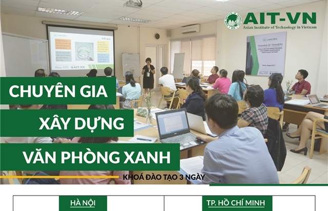 dao tao chuyen gia xay dung van phong xanh