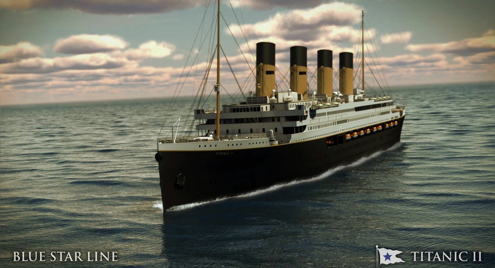 Trung Quốc đóng tàu Titanic II