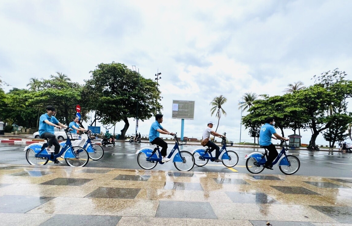 Ra mắt dịch vụ xe đạp công cộng tại TP Vũng Tàu