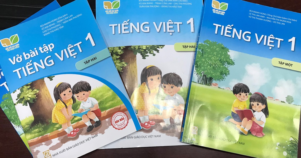 NXB Giáo dục rà soát lại toàn bộ SGK tiếng Việt lớp 1