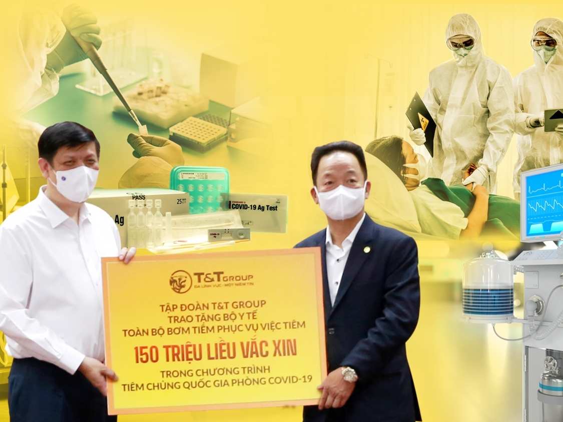 T&T Group tài trợ 20 tỷ đồng mua trang thiết bị y tế giúp một số địa phương phòng, chống dịch COVID-19