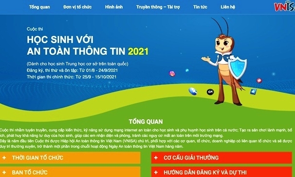 Việt Nam lần đầu tổ chức cuộc thi "Học sinh với An toàn thông tin”