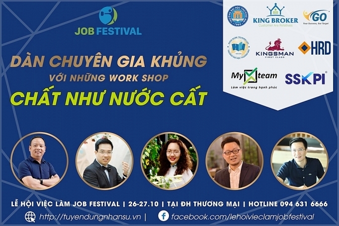nhieu khoa hoc ve nhan su duoc se chia tai job festival 2019