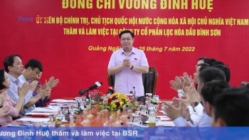 Chủ tịch Quốc hội Vương Đình Huệ: BSR đặt nền móng cho sự phát triển ngành lọc hóa dầu Việt Nam